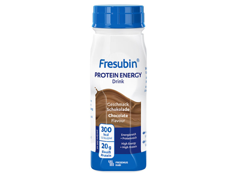 Fresubin® Protein Energy DRINK, magas energia- és fehérjetartalmú, rostmentes speciális élelmiszer.
